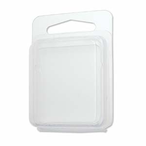 Clamshell 1.75 x 0.5 x 2 PVC Boxes - Click Image to Close
